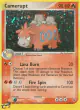 Camerupt 4/109 Rare Holo card from Ruby & Sapphire