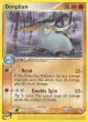 Donphan 17/109 Rare card from Ruby & Sapphire