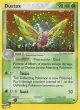 Dustox 6/109 Rare Holo card from Ruby & Sapphire