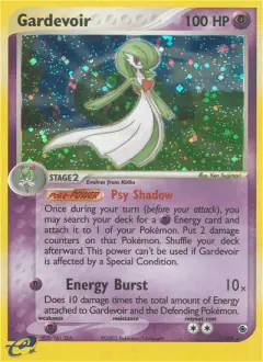 Gardevoir 7/109 Rare Holo card from Ruby & Sapphire
