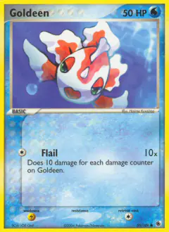 Goldeen 55/109 Common card from Ruby & Sapphire