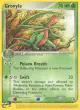 Grovyle 31/109 Uncommon card from Ruby & Sapphire