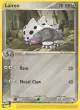 Lairon 36/109 Uncommon card from Ruby & Sapphire