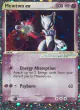 Mewtwo ex 101/109 Rare Holo EX card from Ruby & Sapphire