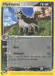 Mightyena 42/109 Uncommon card from Ruby & Sapphire
