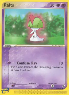 Ralts 66/109 Common card from Ruby & Sapphire