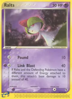 Ralts 68/109 Common card from Ruby & Sapphire