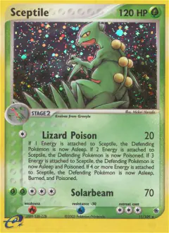 Sceptile 11/109 Rare Holo card from Ruby & Sapphire