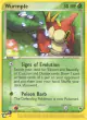 Wurmple 78/109 Common card from Ruby & Sapphire
