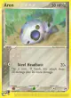 Aron 56/100 Common card from Sandstorm