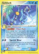 Golduck 17/100 Rare card from Sandstorm
