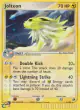 Jolteon 6/100 Rare Holo card from Sandstorm