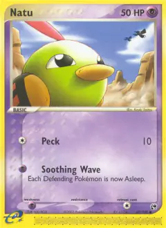 Natu 69/100 Common card from Sandstorm
