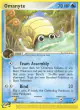 Omanyte 70/100 Common card from Sandstorm