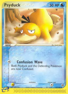 Psyduck 73/100 Common card from Sandstorm