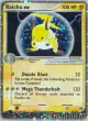 Raichu ex 98/100 Rare Holo EX card from Sandstorm