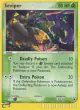 Seviper 11/100 Rare Holo card from Sandstorm