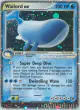 Wailord ex 100/100 Rare Holo EX card from Sandstorm