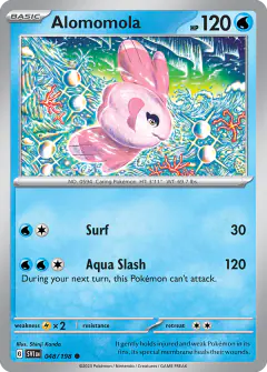 Alomomola 048/198 Common card from Scarlet & Violet Base