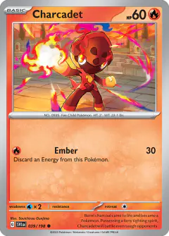 Charcadet 039/198 Common card from Scarlet & Violet Base