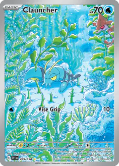 Clauncher 205/198 Illustration Rare card from Scarlet & Violet Base