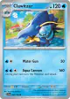 Clawitzer 050/198 Common card from Scarlet & Violet Base