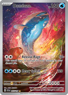 Dondozo 207/198 Illustration Rare card from Scarlet & Violet Base