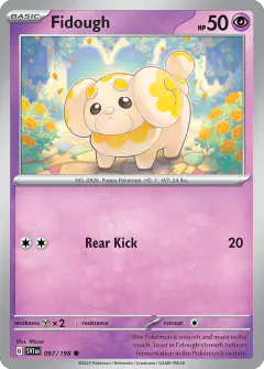 Fidough 097/198 Common card from Scarlet & Violet Base