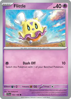 Flittle 102/198 Common card from Scarlet & Violet Base