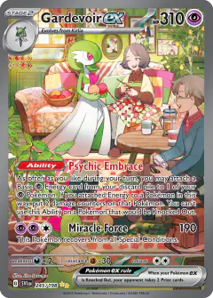 Gardevoir ex 245/198 Special Illustration Rare card from Scarlet & Violet Base