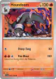 Houndoom 034/198 Common card from Scarlet & Violet Base