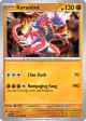 Koraidon 124/198 Rare card from Scarlet & Violet Base