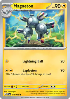 Magneton 064/198 Common card from Scarlet & Violet Base