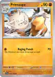 Primeape 108/198 Common card from Scarlet & Violet Base