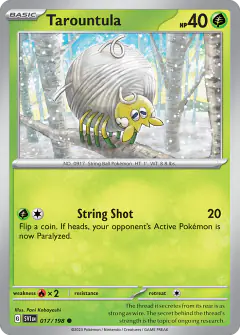 Tarountula 017/198 Common card from Scarlet & Violet Base
