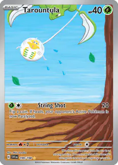 Tarountula 199/198 Illustration Rare card from Scarlet & Violet Base