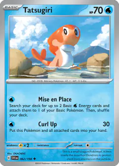Tatsugiri 062/198 Uncommon card from Scarlet & Violet Base