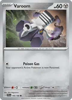 Varoom 140/198 Common card from Scarlet & Violet Base