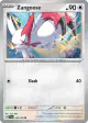 Zangoose 146/198 Common card from Scarlet & Violet Base