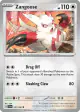 Zangoose 147/198 Uncommon card from Scarlet & Violet Base