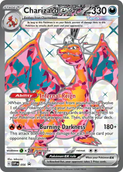 Charizard ex 056 Promo card from Scarlet & Violet Black Star Promos