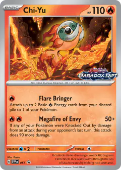 Chi-Yu 057 Promo card from Scarlet & Violet Black Star Promos