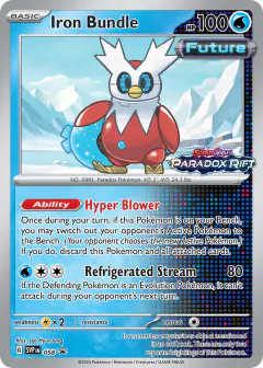 Iron Bundle 058 Promo card from Scarlet & Violet Black Star Promos
