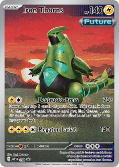 Iron Thorns 098 Promo card from Scarlet & Violet Black Star Promos