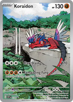Koraidon 014 Promo card from Scarlet & Violet Black Star Promos