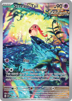 Scream Tail 065 Promo card from Scarlet & Violet Black Star Promos