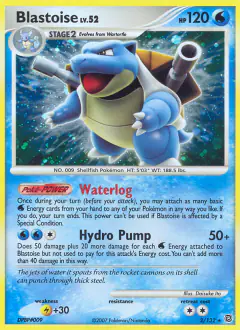 Blastoise 2/132 Rare Holo card from Secret Wonders