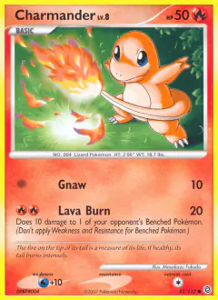 Charmander 82/132 Common card from Secret Wonders