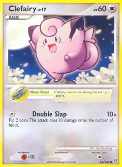 Clefairy 83/132 Common card from Secret Wonders