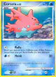 Corsola 84/132 Common card from Secret Wonders